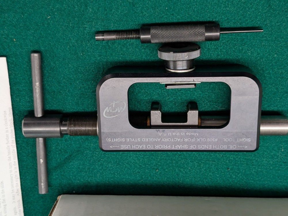 Trijicon GL02 Night Sight Installation Tool Kit for Glock Models - AC50003