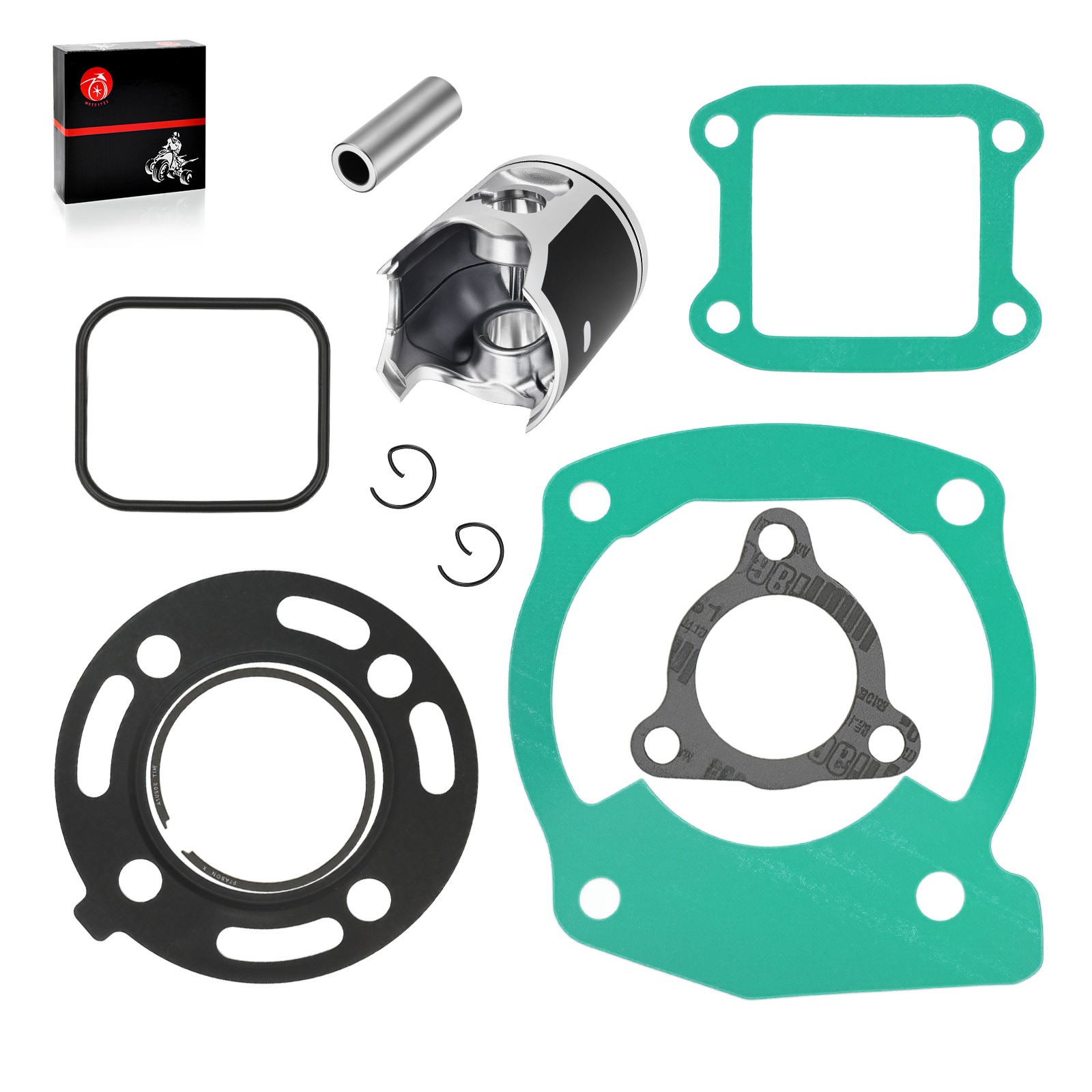 Top End Gasket Piston Kit For Honda CR85R CR85RB Standard Bore 47.5mm 2003-2007