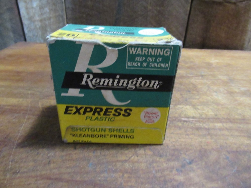 Empty Ammo Box Remington Express 20 Ga Shotshell box