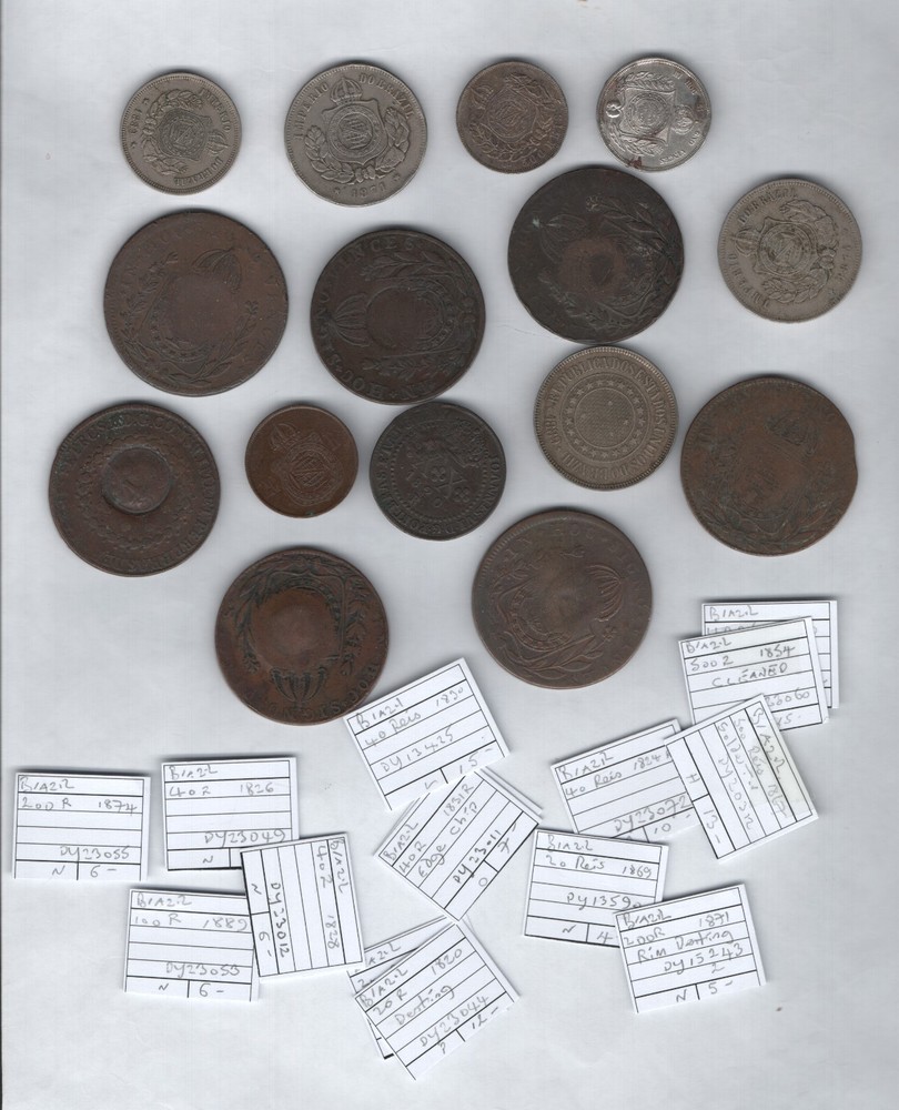 Brazil. 15 Coins.