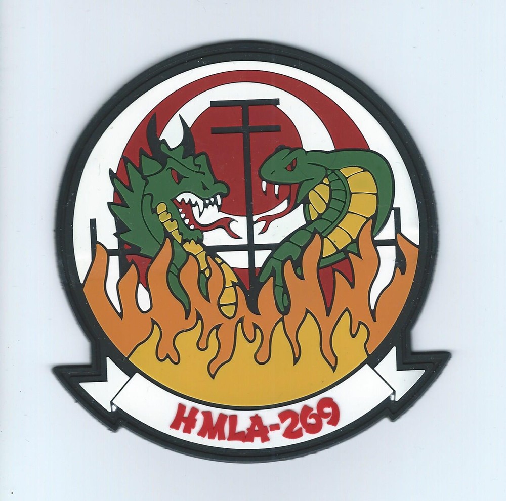 HMLA-269 OKINAWA DET(THEIR LATEST!!) PVC patch