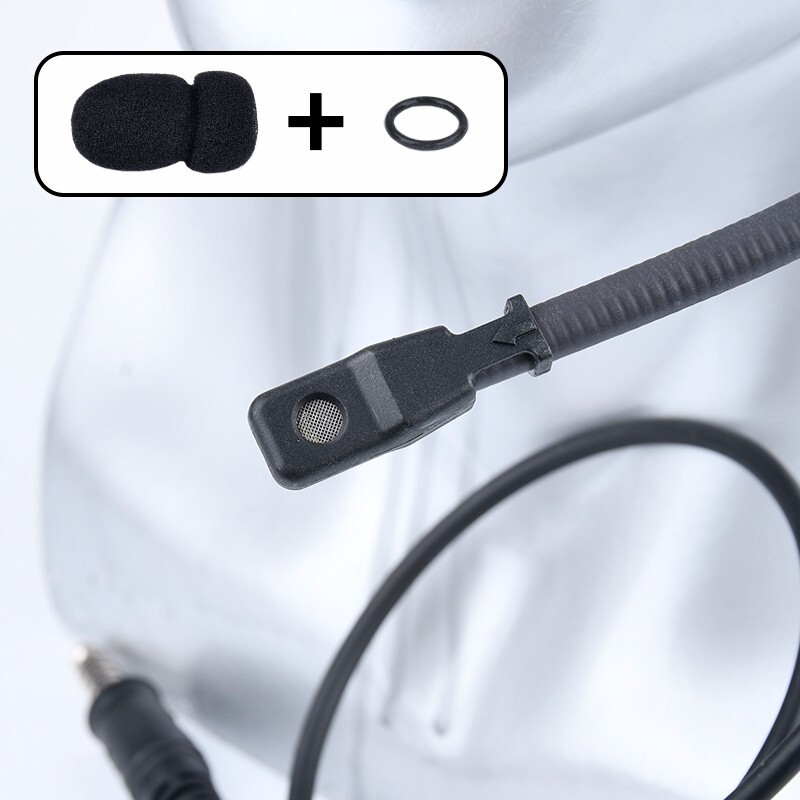 Tactical Headset Signal Bone-Conduction Speaker MH180-V For Interface 7.0PLUG