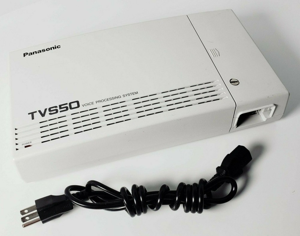 Panasonic TVS50 Voice Processing System - powers on unable to test - SEE PICS