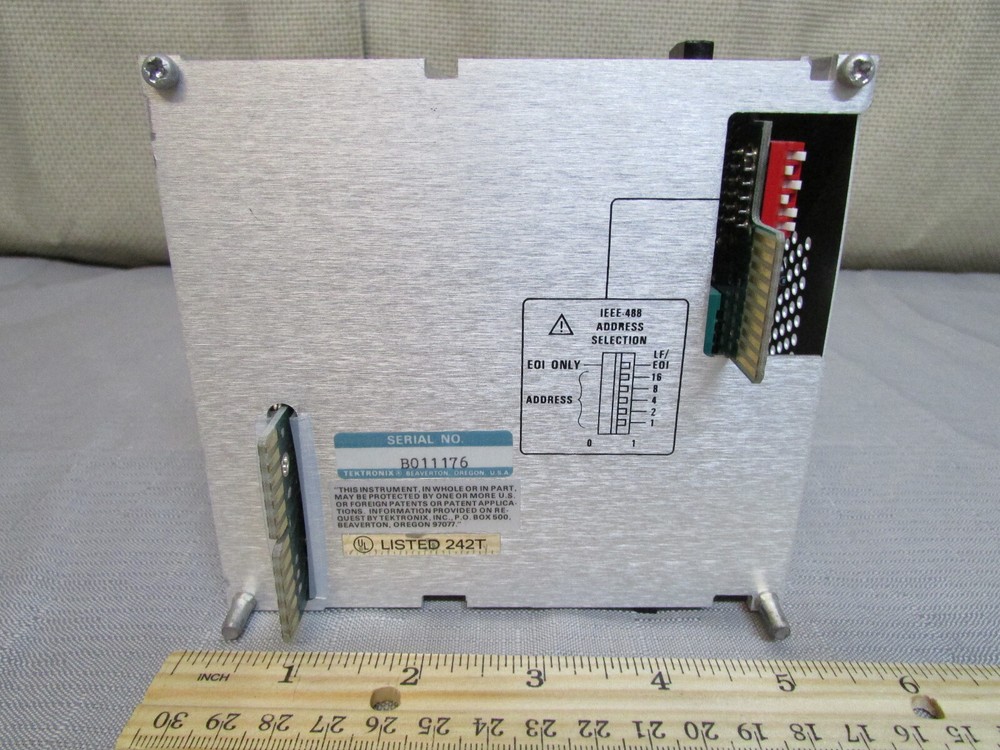 Tektronix Oscilloscope Plugin Module SI-5010 Programmable Scanner s/n B011176