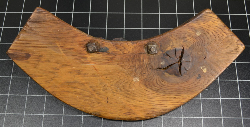 J. F. BROADHEAD - COOPER'S "V" CROZE WITH SOLID BRASS PLANE BODY