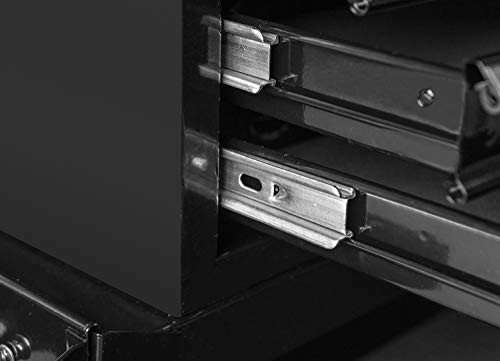 ATBT1204D-BLACK Torin Rolling Garage Workshop Tool Organizer: 4 Drawer Black