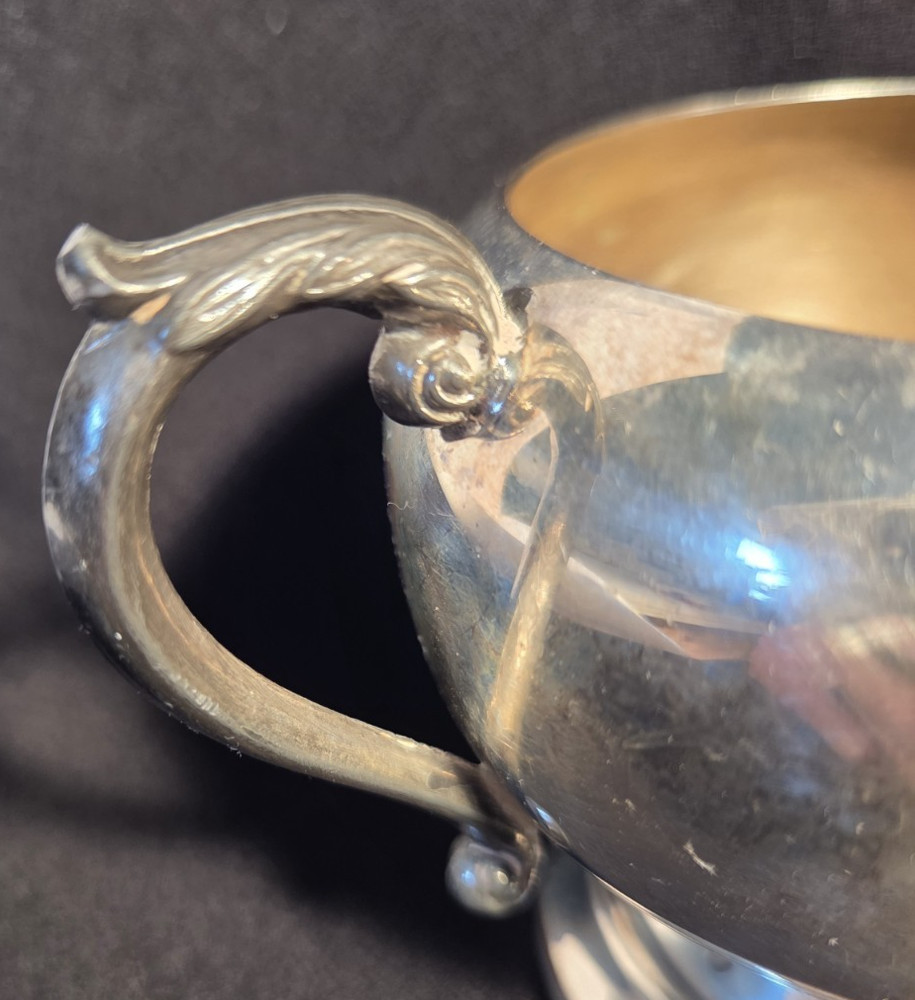 Guildcraft Silversmiths Creamer & Open Sugar
