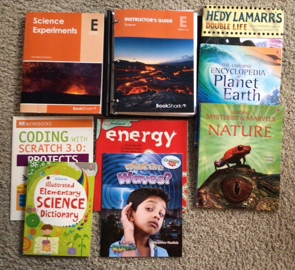 Bookshark Science Level E IG and All Books