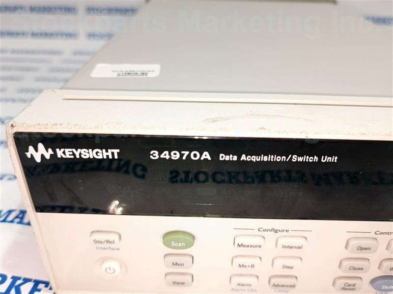 Keysight 34970A Data Acquisition Switch Unit Free Fast Ship 30 Days Warranty