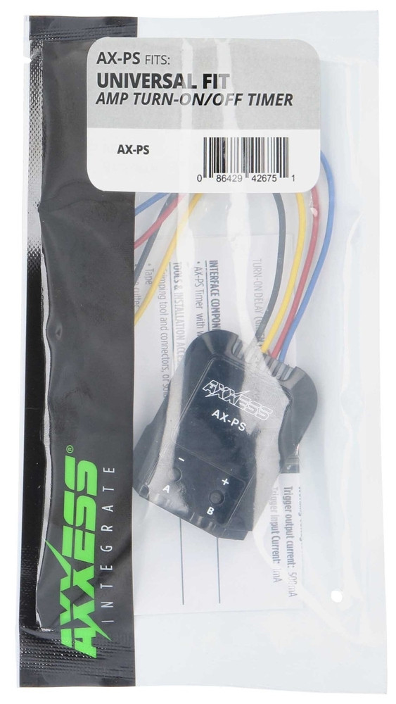Axxess AX-PS Universal Amplifier Turn On/Off Timer