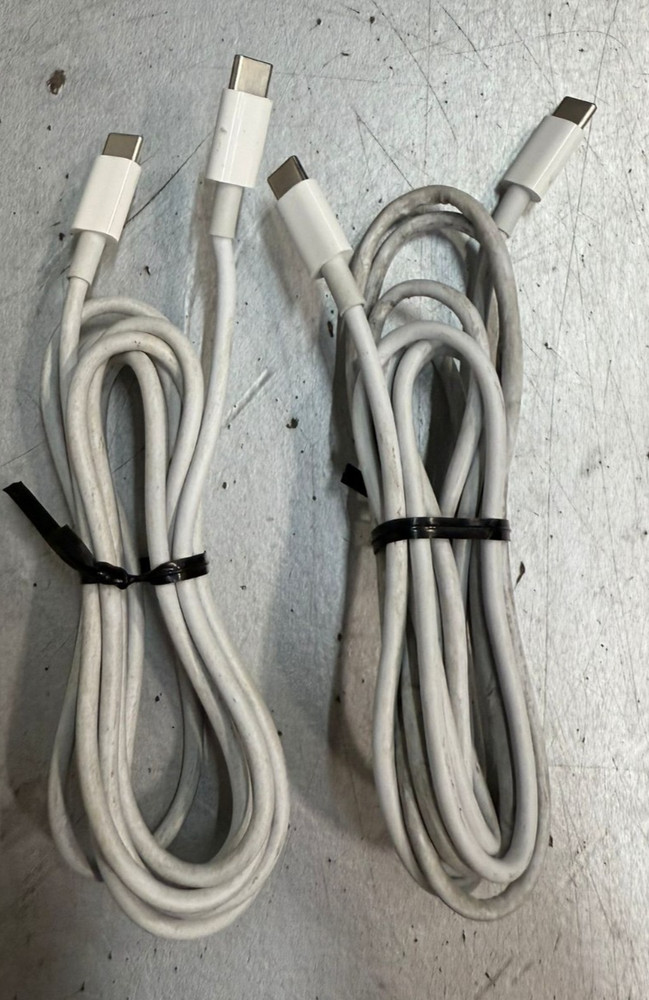 2 PACK Genuine Apple Type-C / USB-C  Charging Data Cable for Ipad/ Macbook 6ft