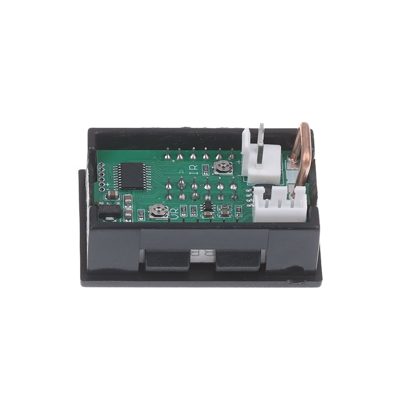 4 Digit 5 Wire Mini Digital Voltmeter Ammeter DC 100V 10A Voltmeter Ammeter