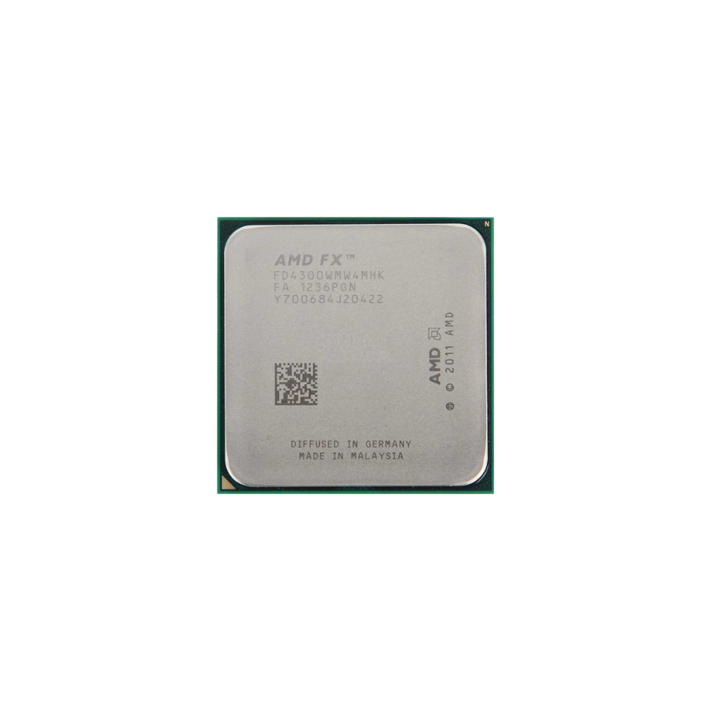 AMD FX-4300 CPU - Socket AM3+ 4 Cores 4 Threads 3.8GHz 4MB L3 Cache 95W.