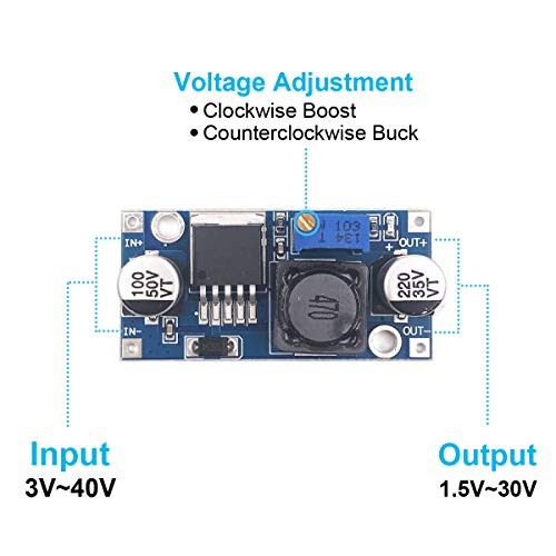 0 Pack LM2596 DC-DC Buck Converter Step Down Module Power Supply DIP 1