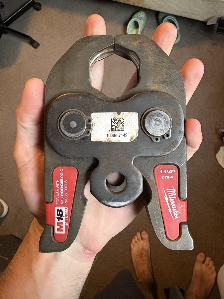 Milwaukee M18 1-1/4 inch Pro Press head -  49-16-2653