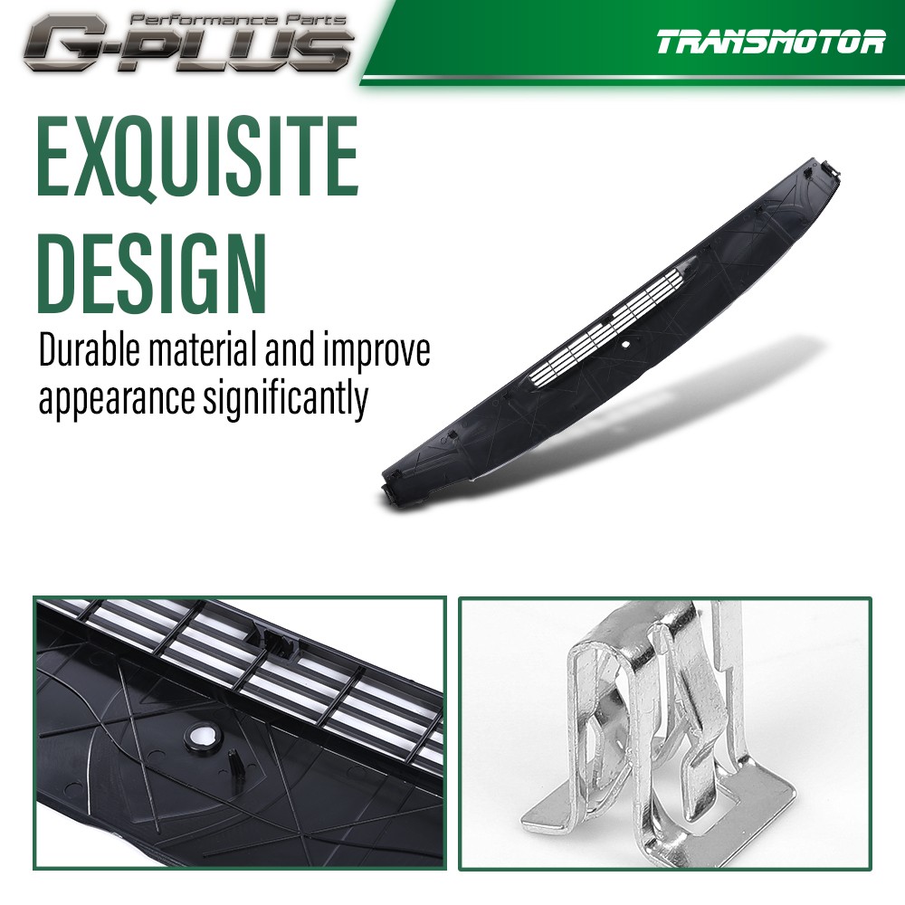 Instrument Upper Dash Trim Panel Fit For 07-13 Chevy GMC Replace 23224733 Gray