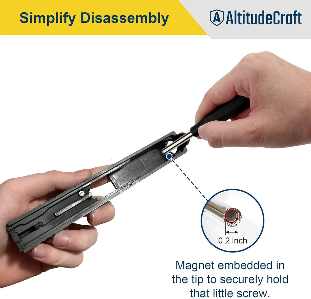 Front Sight Installation Hex Tool Kit, Front Sight Tool, Includes Disassembly To