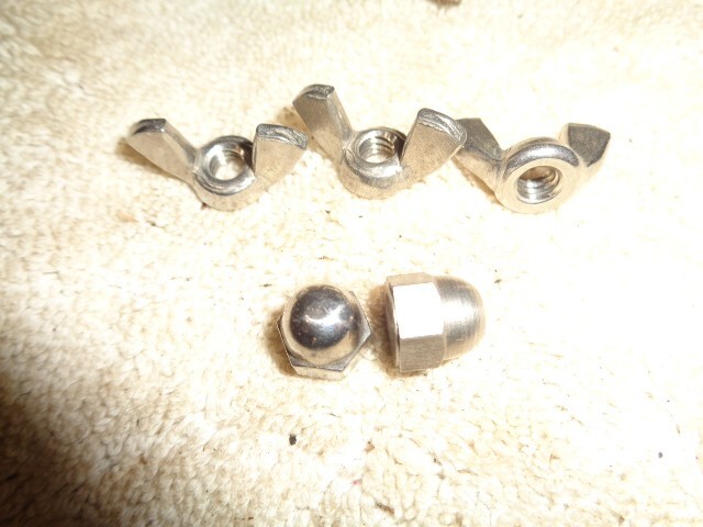 Ignition Shield Mount Kit, New 9 piece set.  53-55 Corvette