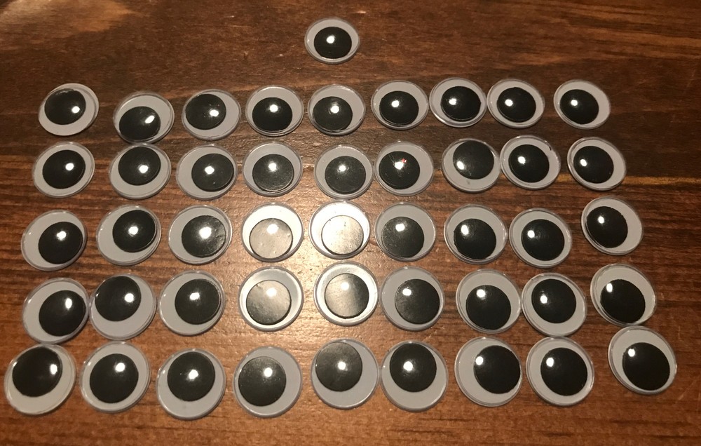46 Googly Eyes Craft Kids