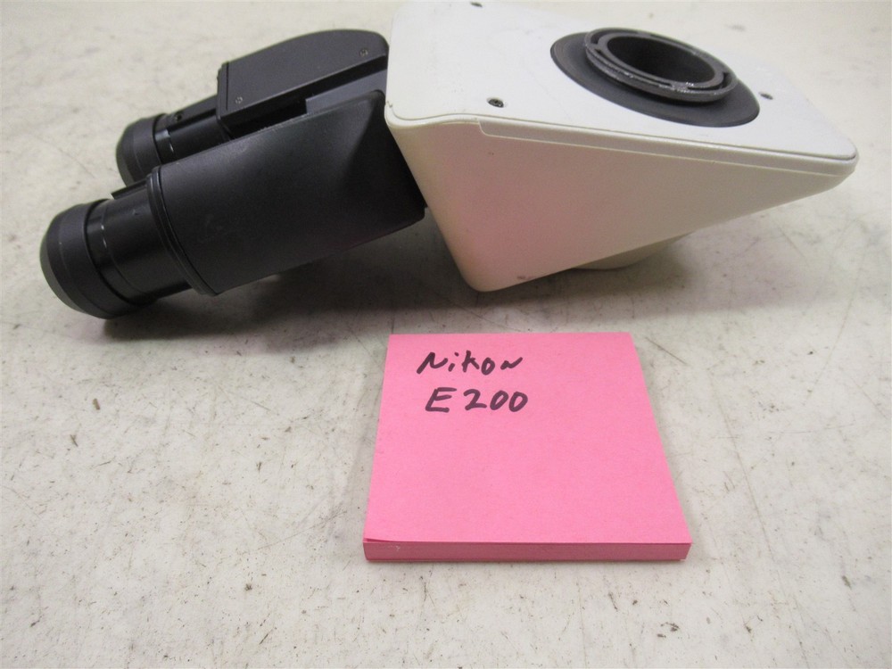 Nikon E200 Eclipse Binocular Microscope Head with 2 Eyepieces