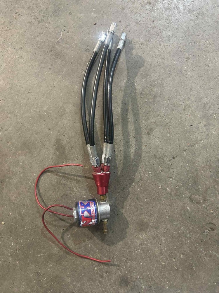 NOS NITROUS DISTRIBUTION BLOCK WITH LINES