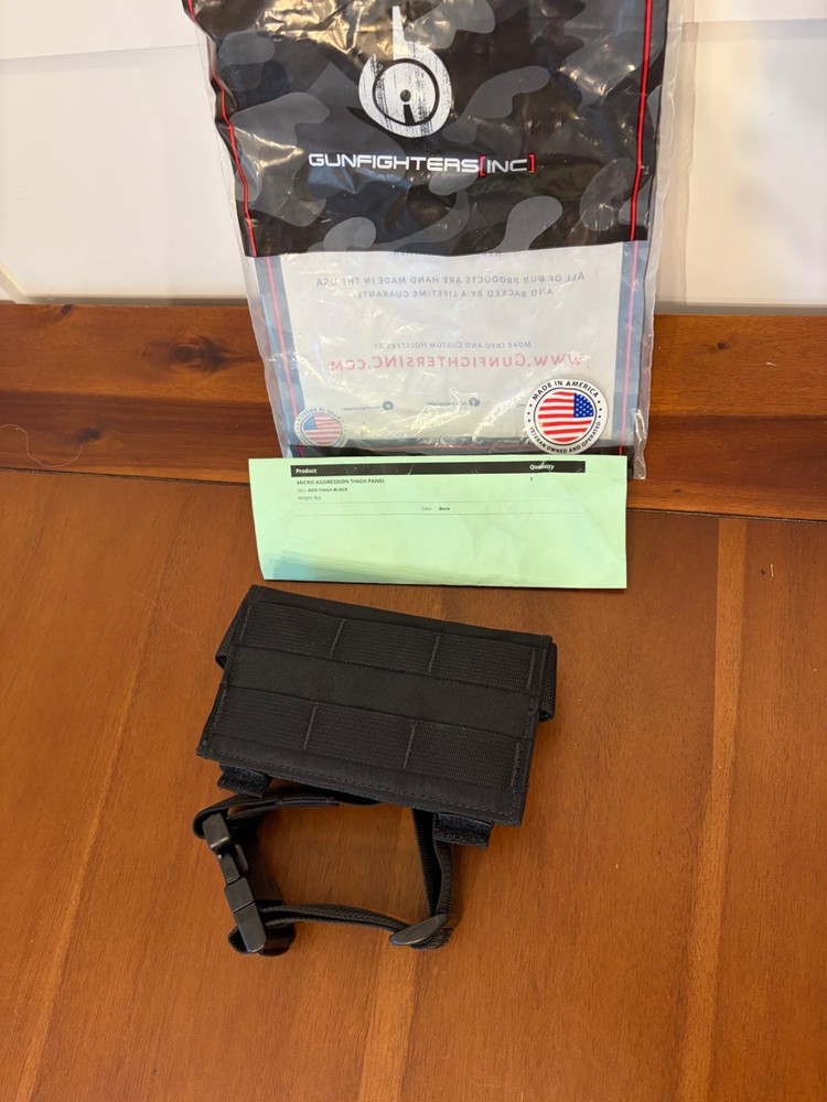 GunfightersINC Kenai Thigh Panel Drop Leg Platform