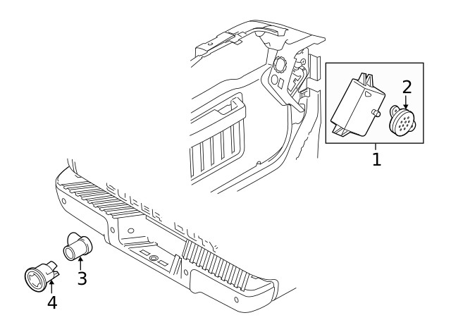 Genuine Ford Control Module BC3Z15K866C