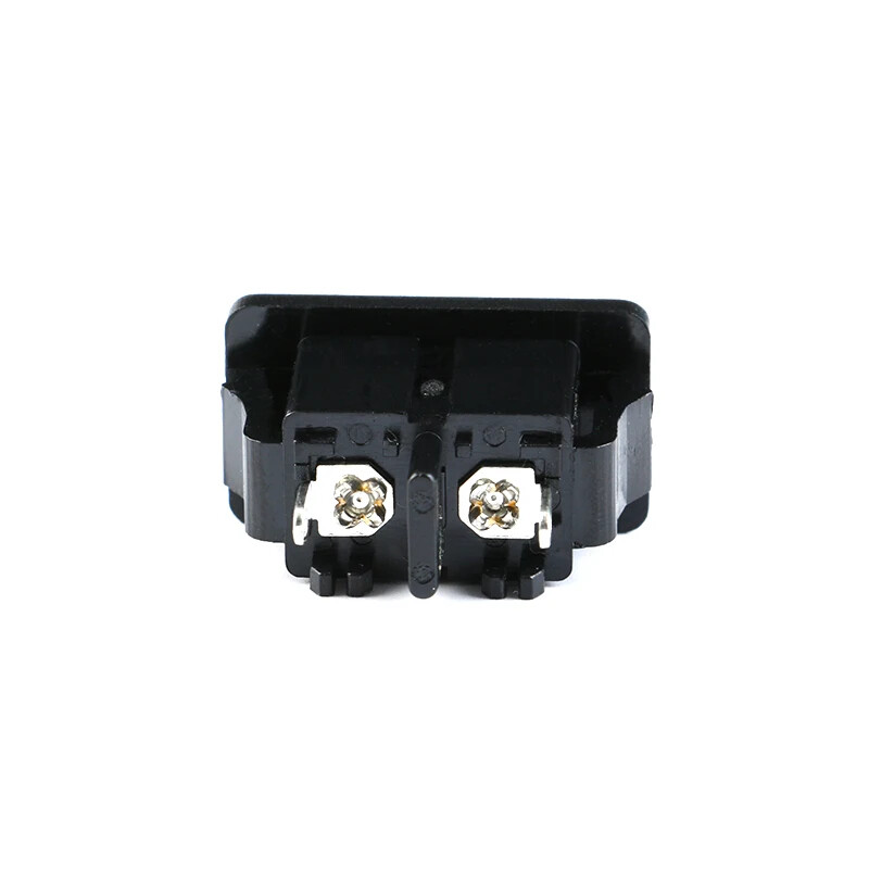 5x IEC320 C8 Power Plug Socket 2.5A AC 250V 2 Terminal
