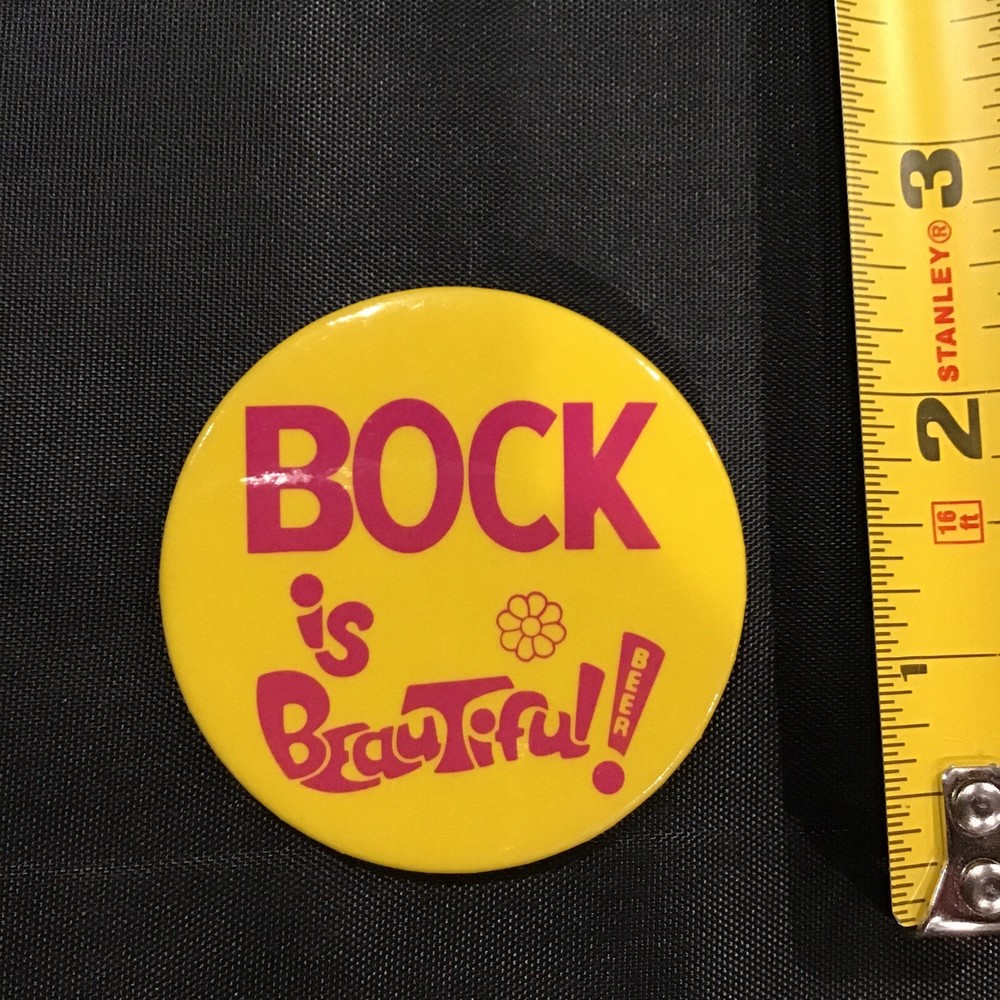 Bock is Beautiful Beer pin
