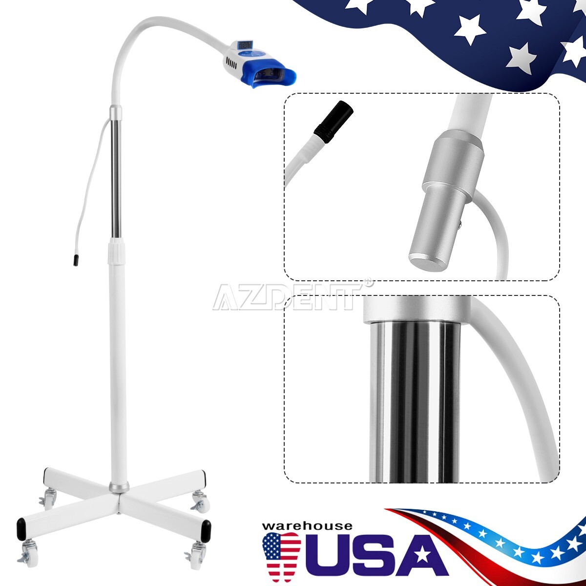 Dental Mobile Teeth Whitening Machine Lamp Bleaching Cold LED Light Accelerator