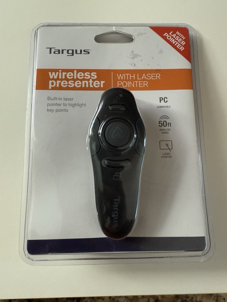 Targus AMP16US USB Wireless Presenter w/ Laser Pointer