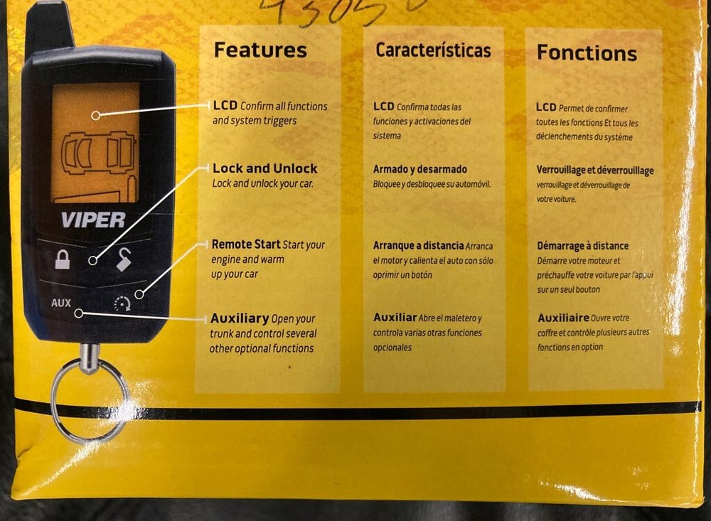 Viper 4305VD 2-Way Remote Start System with Interface Module