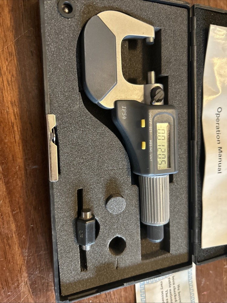 Workhorse Digital Electronic Micrometer