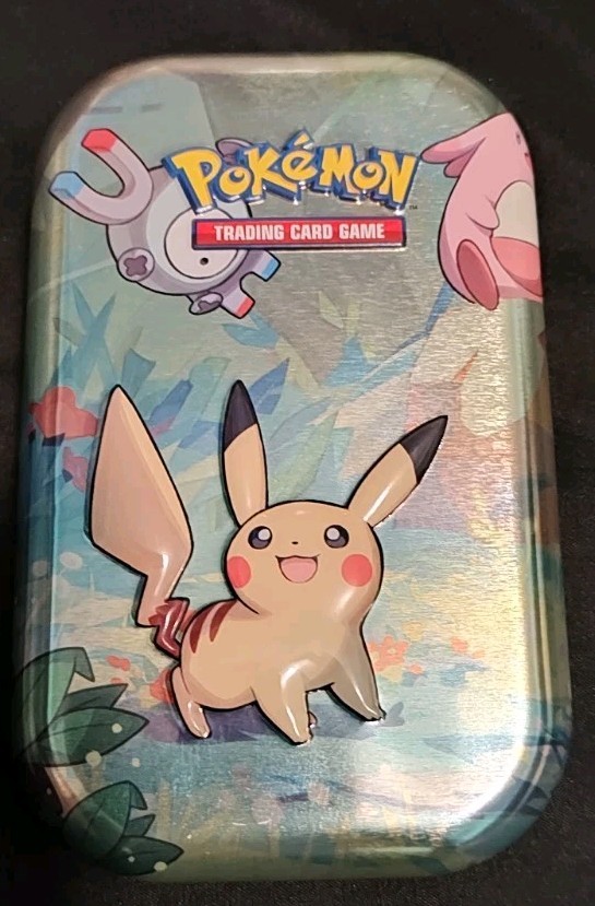 3 Empty Pokemon Mini Tins