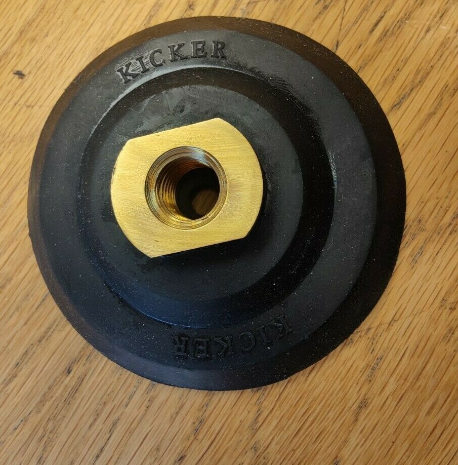 KICKER Rubber Backing Pad BACKER PAD MEDIUM 4" 5/8"-11 BP4M-00