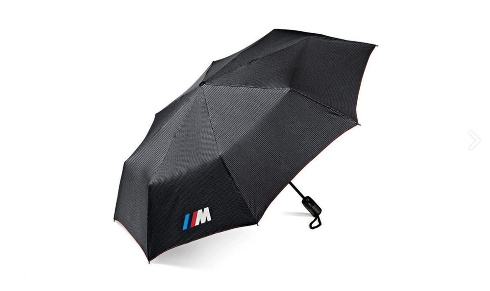 BMW M Collection Original Compact Folding Automatic Umbrella With Gift Box