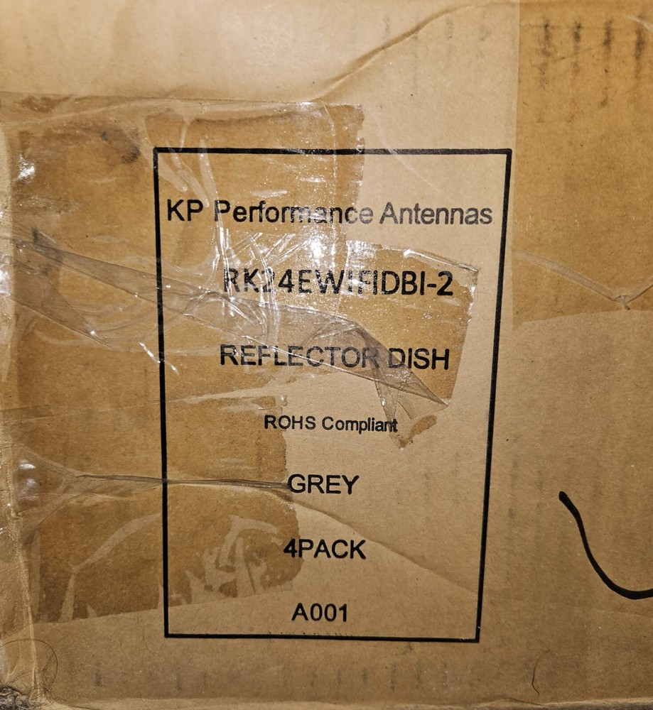 KP Performance RK24EWIFIDBI-2 Grey Reflector Dish 4 Pack
