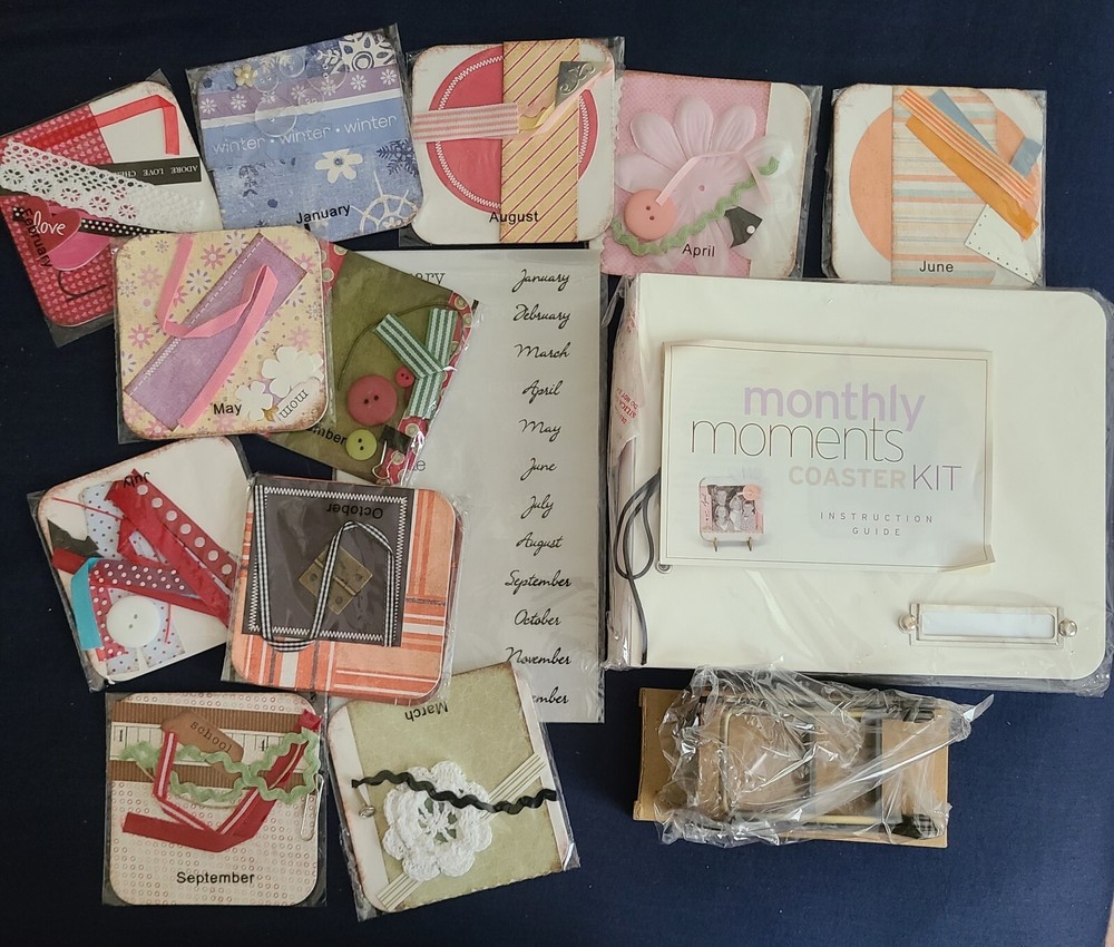Monthly Moments Crafts Coaster Kit