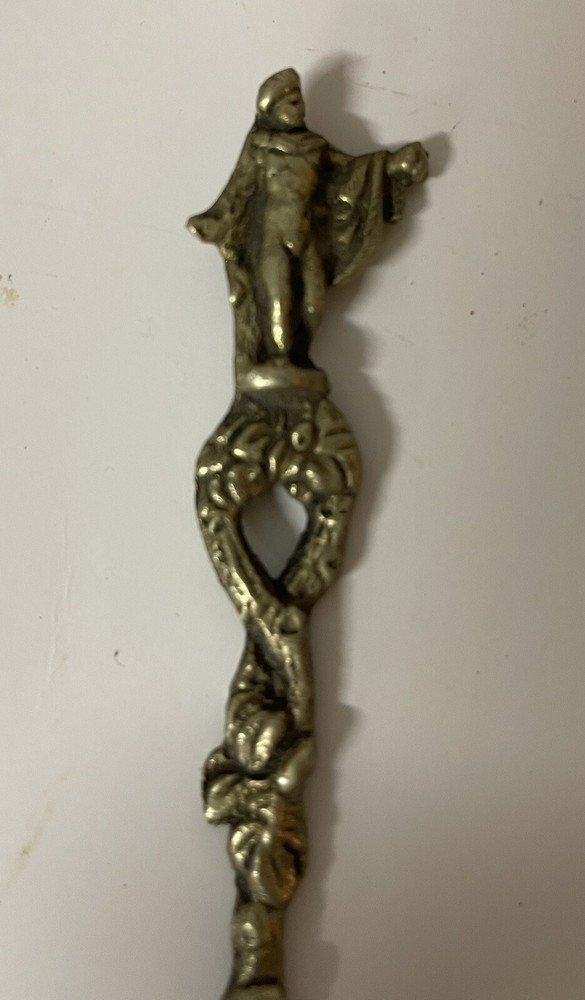 Vintage Grazzini Italy Ornate Shell Spoon