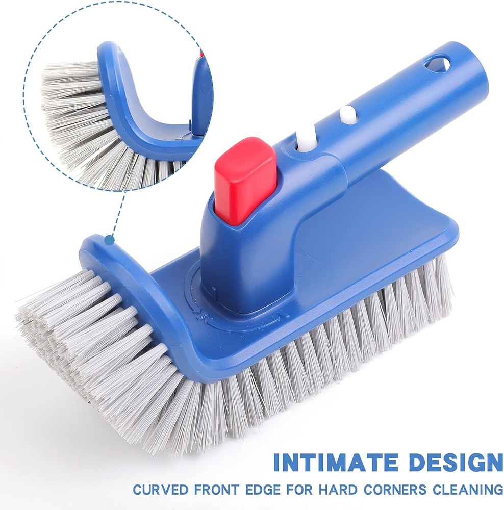 Sepetrel Rotatable Swimming Pool Wall Brush Head