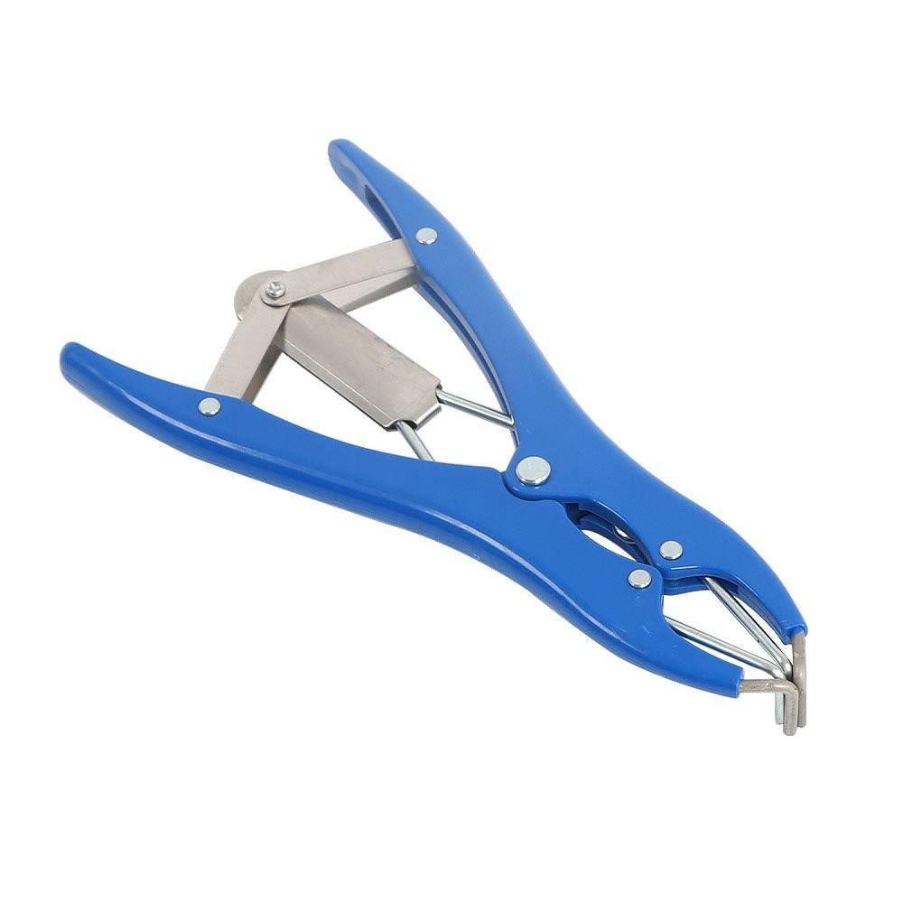 With 100X Rubber Rings Applicator Castrator Ring Elastrator Castration Plier