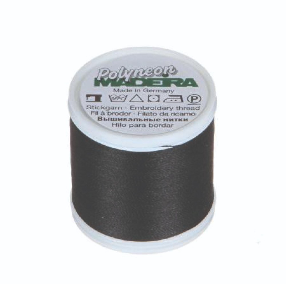 MADEIRA -- Ref. 1641 -- Obsidian -- Polyneon Thread -- #40 -- 440 yards