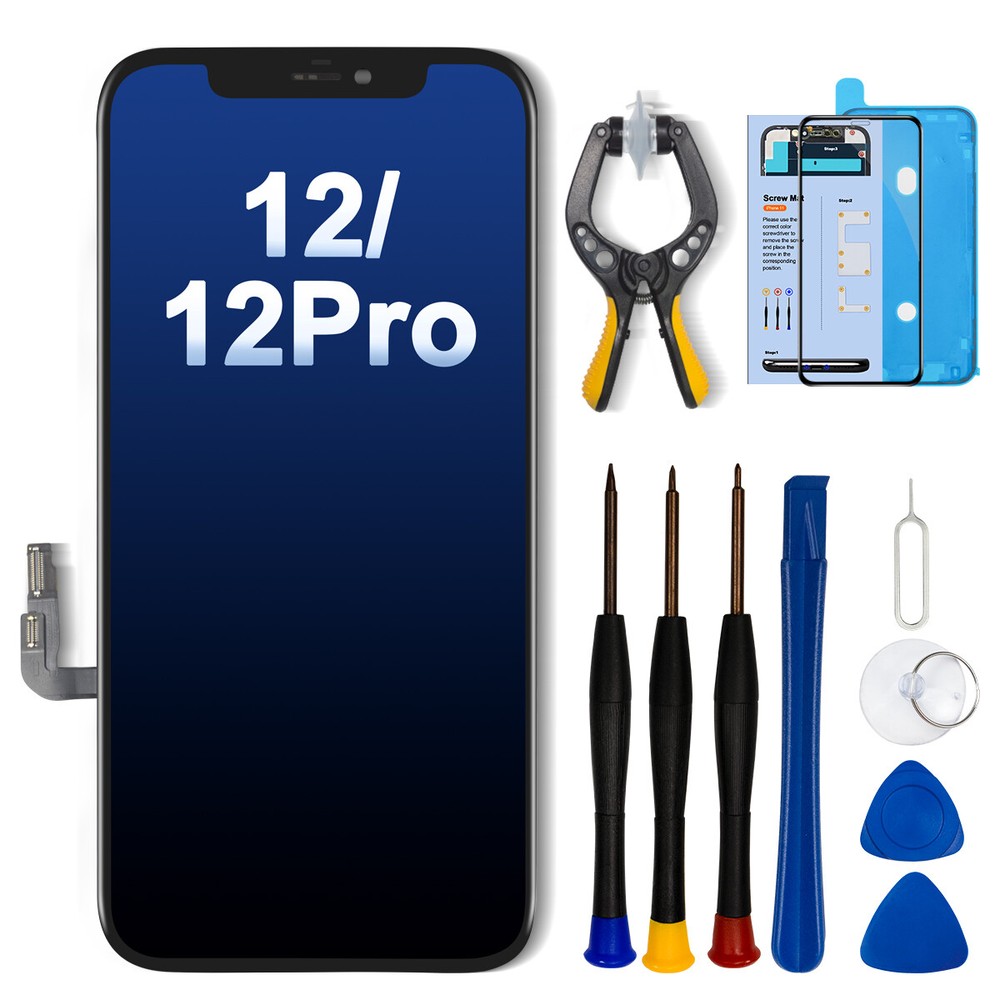 For iPhone 12 / 12 Pro Screen Replacement LCD Display Touch Digitizer Assembly