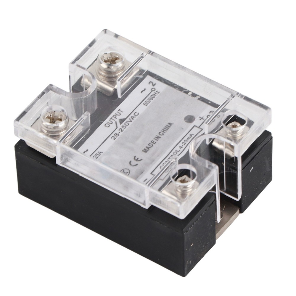 Solid State Relay SSR 4‑20mA Input To 28‑250V AC Output Stepless Regulator