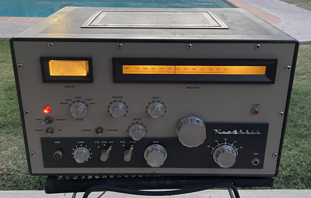 Vintage Heathkit TX-1 Apache Tube Ham Radio Transmitter #1