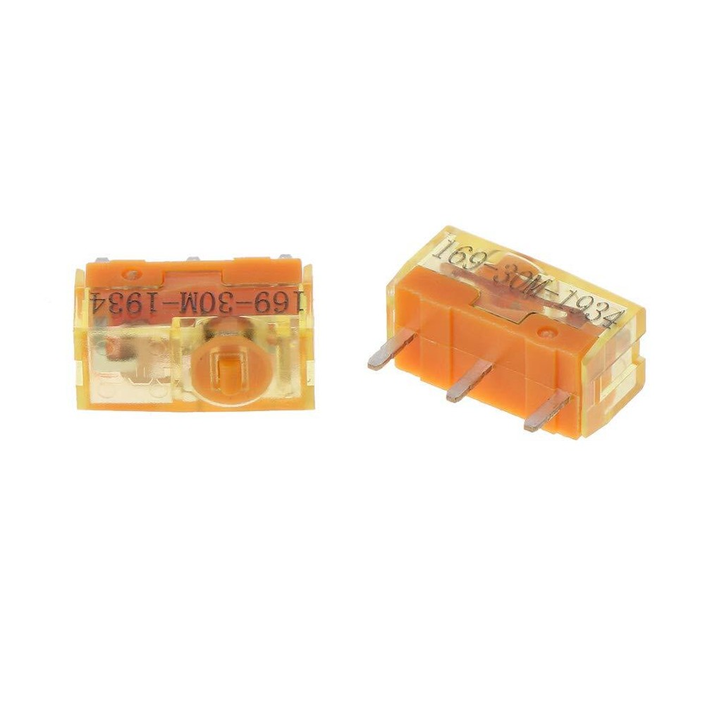 2pcs TTC Dustproof Gold Mouse Micro Switch Micro Button Gold Contactor 30 Mil...