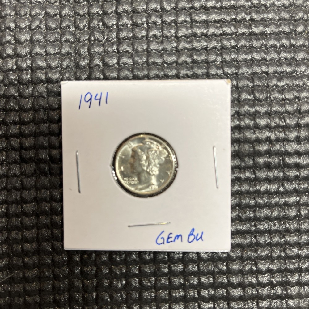 1941 P Mercury Dime BU