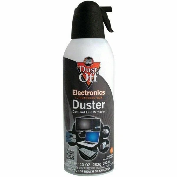 Falcon Dust-Off Electronics Compressed Gas Duster, 10oz - 4 Pack