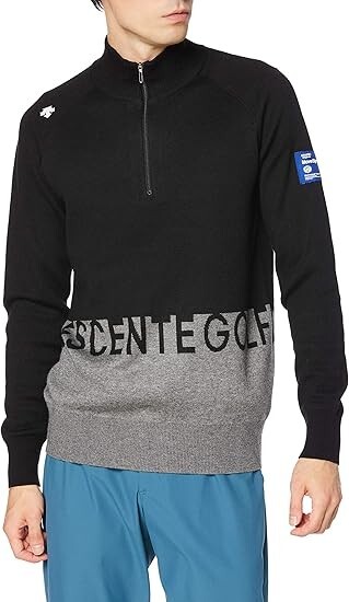 Descente Golf Collection Wool Sweater  Size M