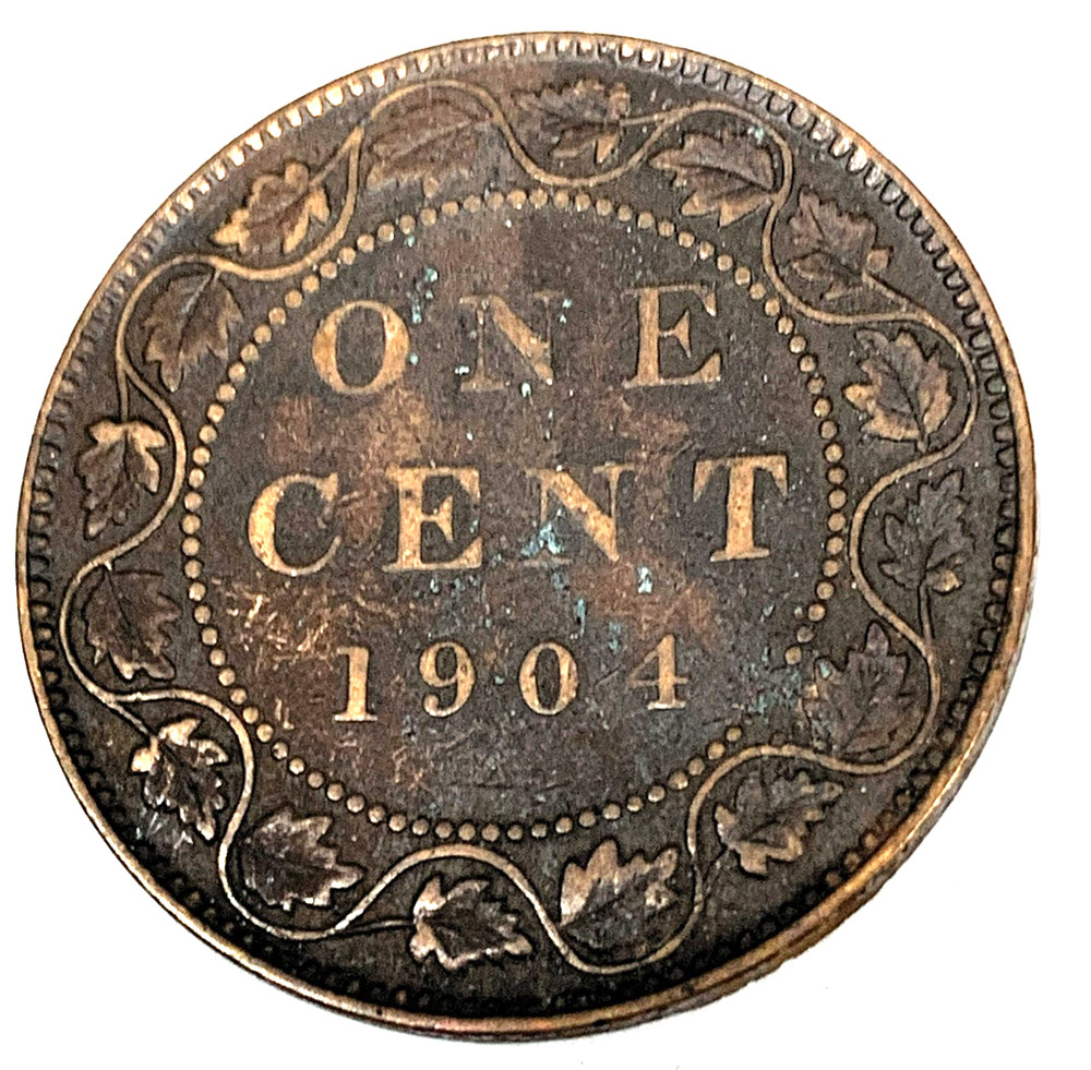 # C9141  CANADA   COIN,     LARGE CENT   1904